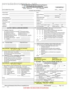 Fhsc 18 Nevada Form