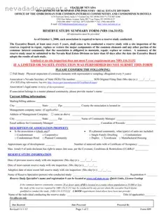 Nevada 609 Form