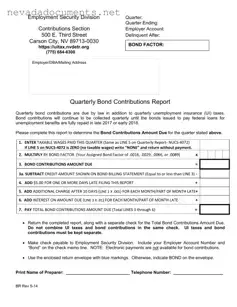 Nevada Employment Security Division Form